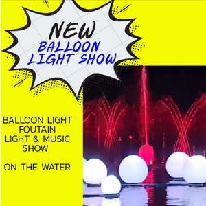 NEW Balloon Light Foutain Light and music show